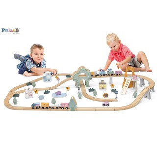 Train set 90 pieces